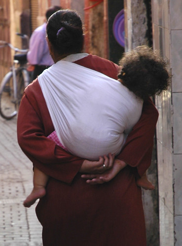 Mother and Child, Marrakech by Greg Robbins.
