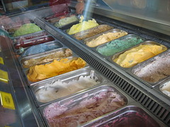 Ice cream at Loca Luna