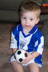 Nathan in Honduras soccer outfit (2)