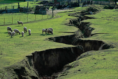 Fault line in New Zealand