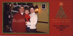 Happy Holidays from Dave, Kathleen, and Jimmy Aiello