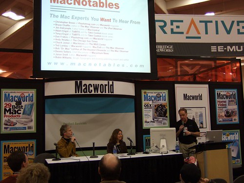 The MacNotables Wednesday Session on the Macworld Live stage