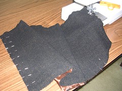 skirt piece with lining