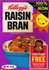 Raisin Bran Little People box
