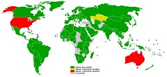 Kyoto Protocol - Participation Map 2005