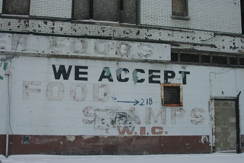 We accept food stamps