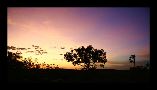 Sunset - Kathrine National Park