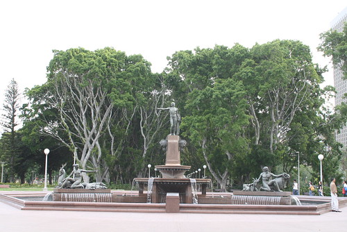 Archibald fountain in Hyde park