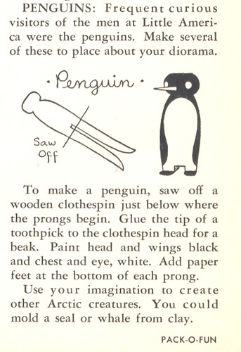 Clothespin Penguin