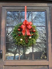Christmas wreath photo by Joe Shlabotnik.