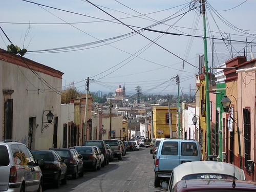 a Queretaro street ©  khawkins33