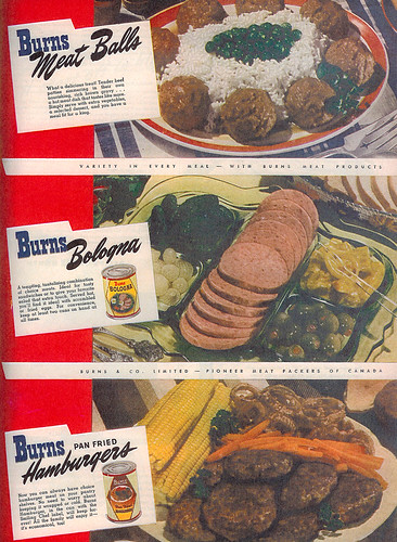 Vintage Ad #188 - Canned Meat Trio