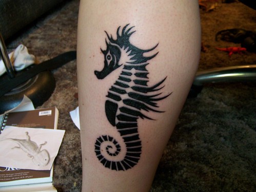 Bri's Seahorse Tattoo (Set)