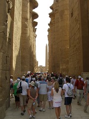Crowds at Karnak