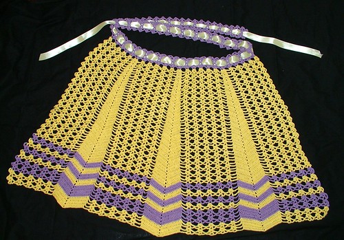 crochet apron