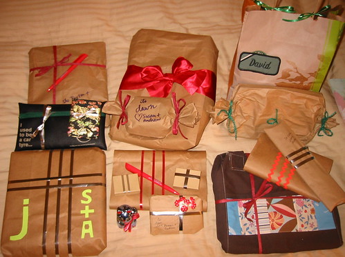 Ideas For Gift Wrapping. Some ideas I tried: -Wrap thin