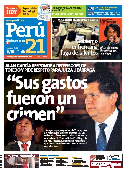 Portada Peru21