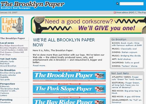 Brooklyn Papers Screenshot