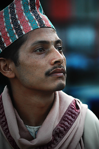 Nepal - A man with with Nepali
