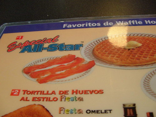 waffle house menu. Waffle house menu in spanish.