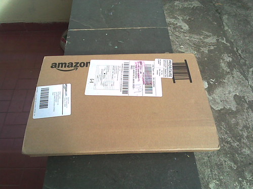 embalagem da Amazon
