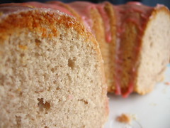 Strawberry Almond Bundt Cake
