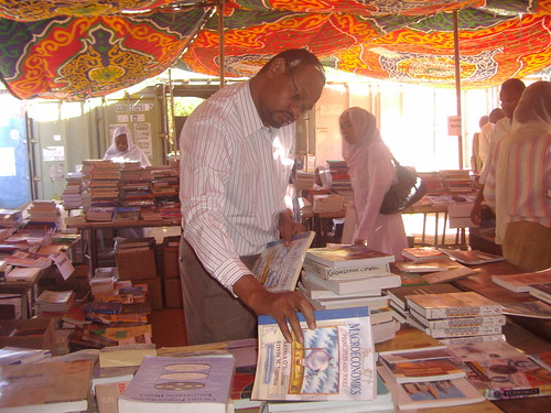 Book distribution in the Sudan