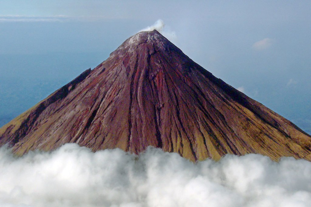 Mayon is the most active of the active volcanoes in the Philippines, 