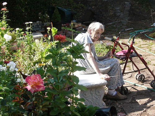 Grandma in the Garden