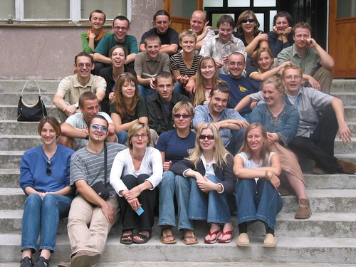 Class of 2003 at Ashoka's School for Young Social Entrepreneurs in Poland.