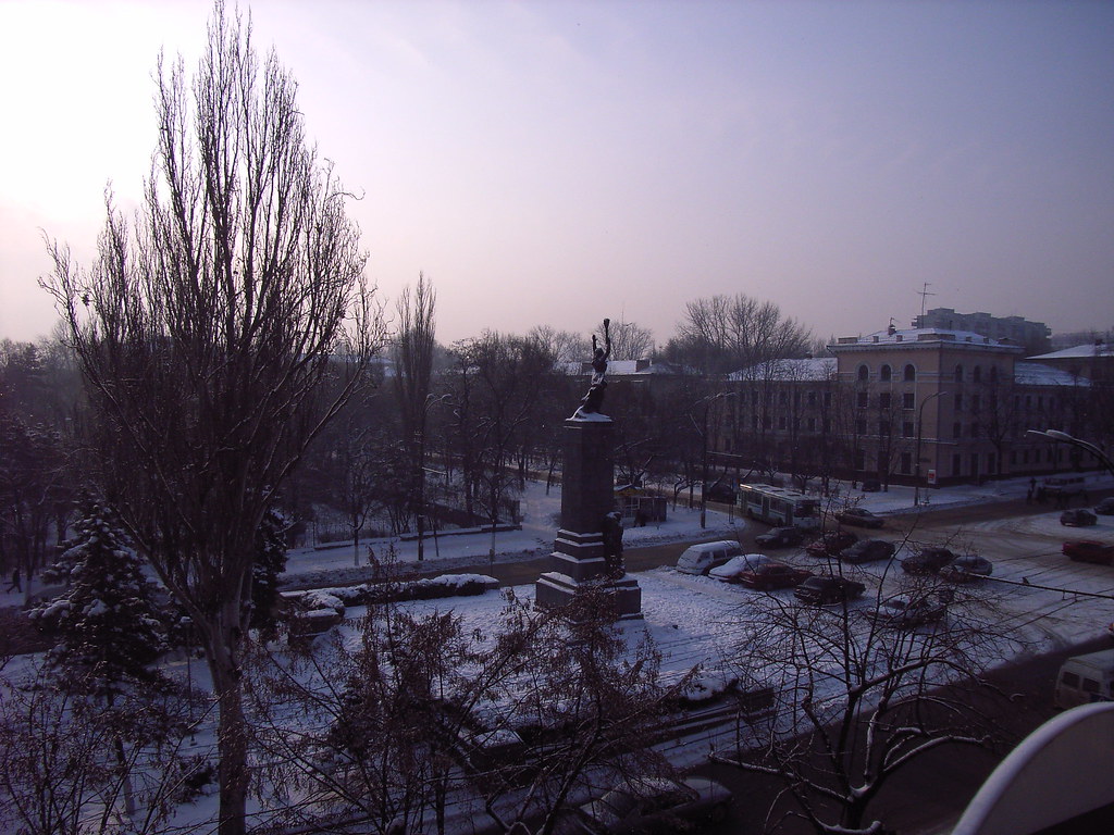 : View from Hotel Turist, Chisinau