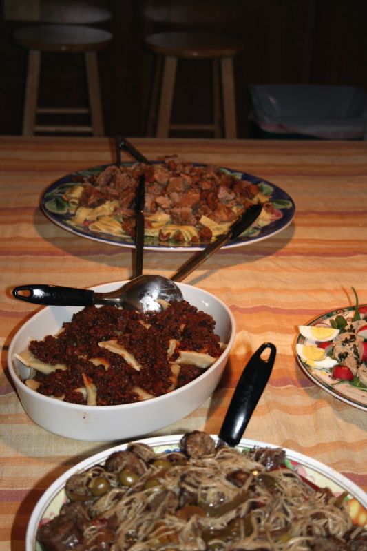 Italian Table - mid-supper