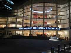 It was at the new Renee and Henry Segerstrom Concert Hall that opened last September. (01/05/07)