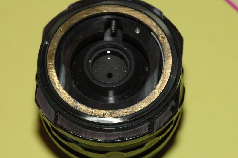 The lens with the mount removed