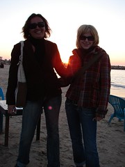Me & Olya - Tel Aviv Drums Beach - Sunset