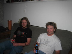 adam and ryan, pre-soup beers