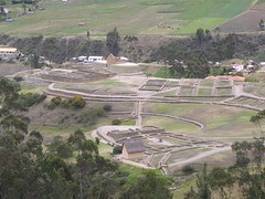 Ingapirca archaeological site Inca trail Ecuador