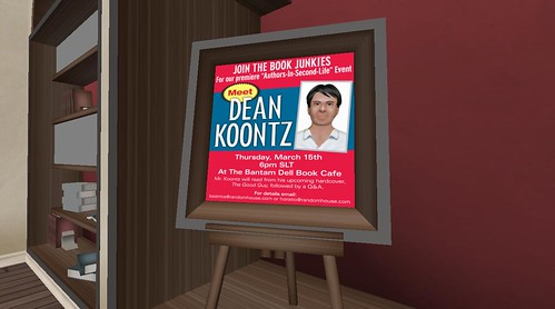Dean Koontz in Second Life 002