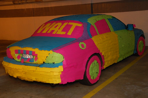 The Post-It Note Car (The Original Post-it Note Jaguar!).