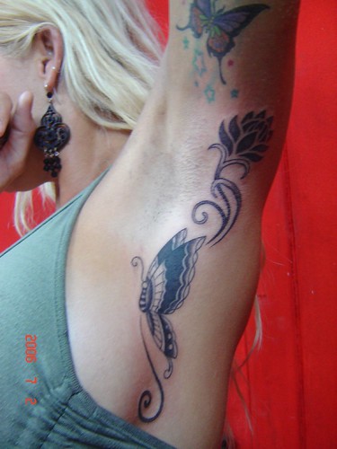 tiger butterfly tattoo. Tattoo