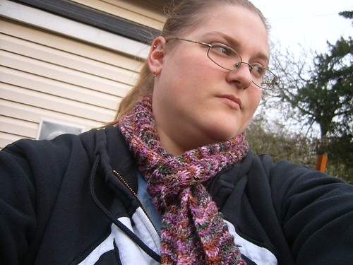 me and my scarf!