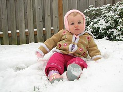 Miriam's First Snow - Snow Angel