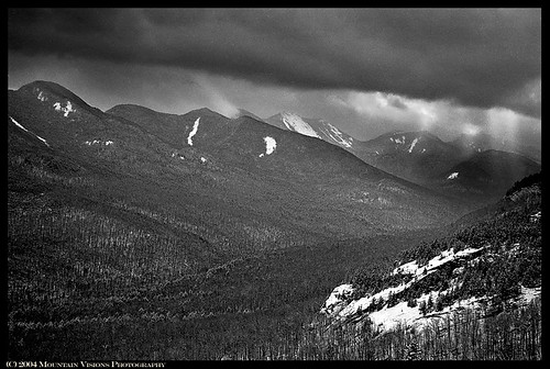 Storm above the Great Range from the Brothers.