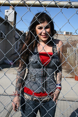 Kat Von D of Miami Ink @ Kings Avenue Tattoo, Massapequa NY