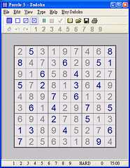 Puzzle Sudoku Hard Screenshot