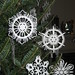 Hand-Cut Paper Snowflakes