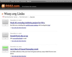 RSS2.com new design is live!  - Individual feed page