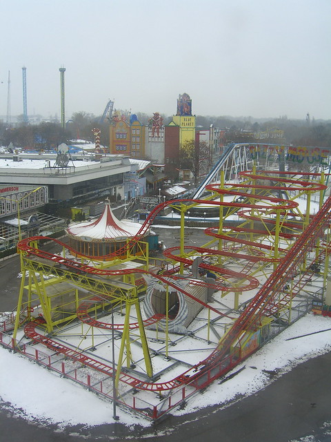 Vienna Amusement Park offseason by permanently scatterbrained