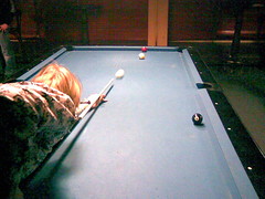 Pool shot