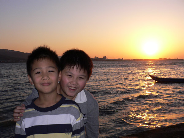 Brothers and Sunset